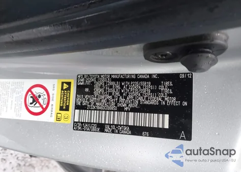 2013 Lexus Rx 350 z USA, uszkodzony, nr VIN 2T2ZK1BA6DC099850